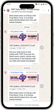 PNT Whatsapp screen